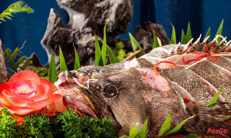 Ưu đãi với Cua King Crab, Tôm hùm bông (các size), Cá song đỏ2