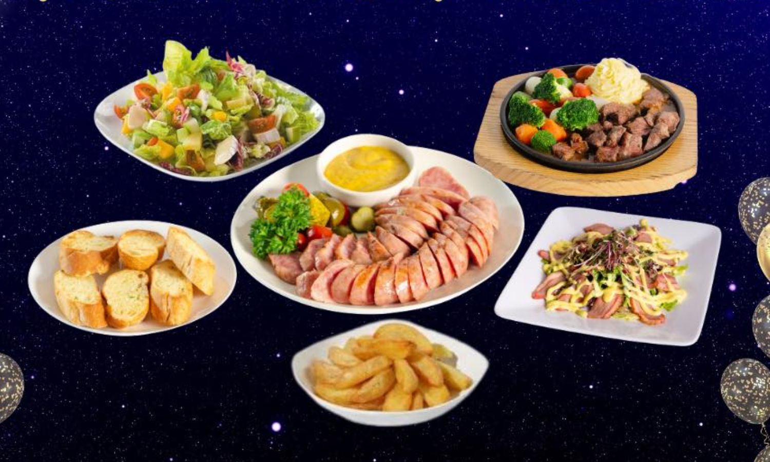 Tặng 4 tháp bia/backdrop tiệc cho đoàn từ 50 khách3