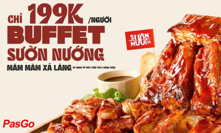 BUFFET Sườn nướng1