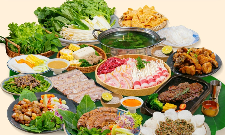 Set Thượng Hạng, Giá 1.840K - Bò Tơ Quán Mộc Võ Oanh1