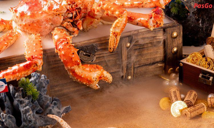 Ưu đãi cua King Crab chỉ còn 2,8 triệu/kg