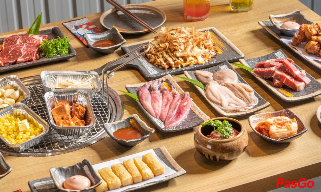 Suất Buffet Nướng Lẩu Neko T2->CN, Giá 369K1
