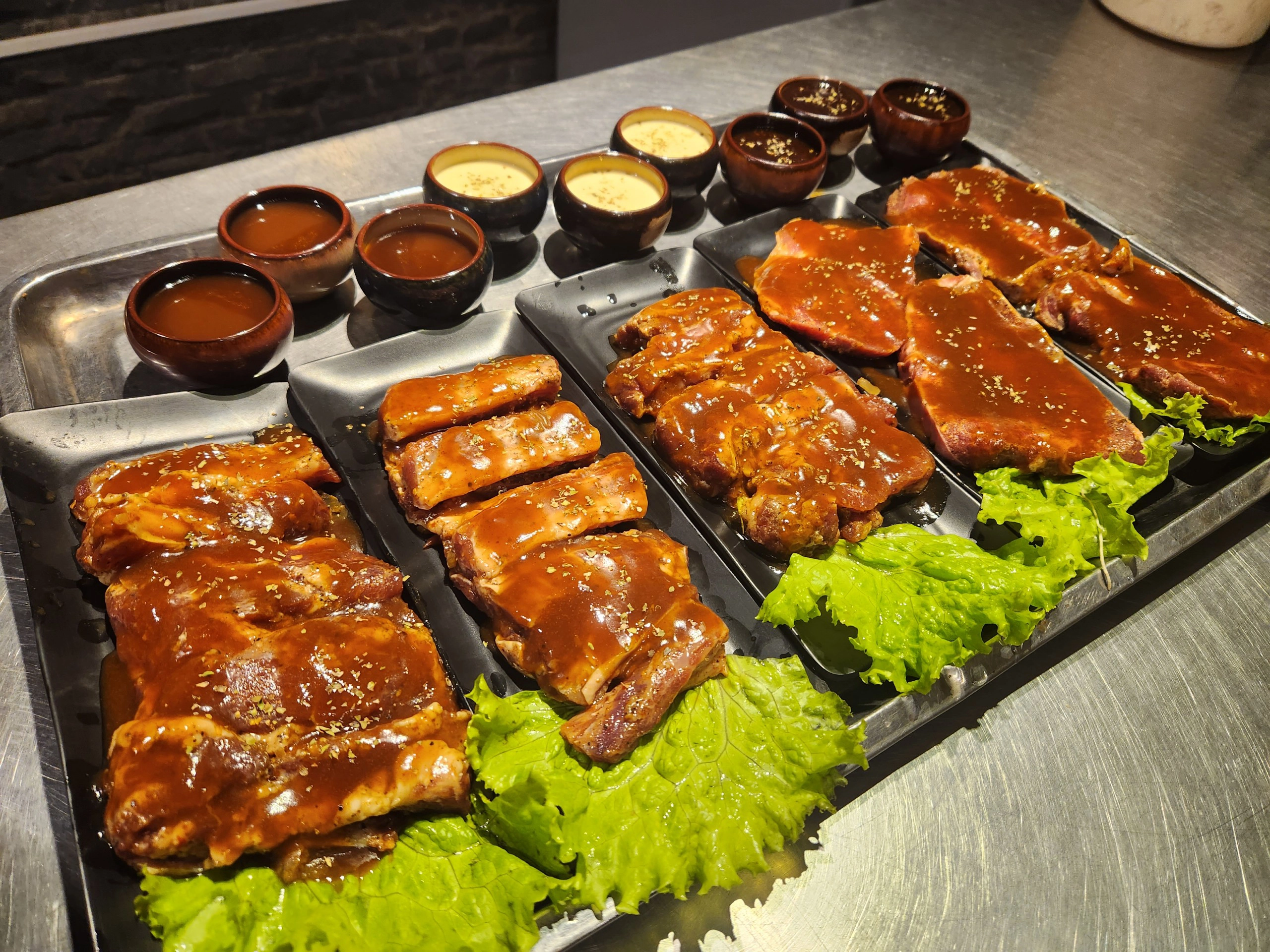 Tổ chức sinh nhật vào buổi trưa - Set menu có cả Lẩu và Nướng4