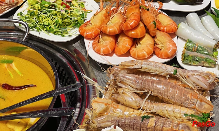 Suất Buffet Hải Sản & Dimsum Buổi Trưa T2-T6, Giá 485K1