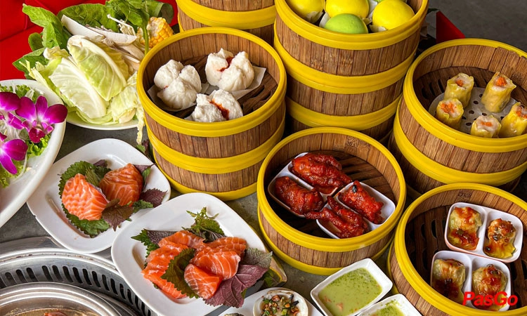 Suất Buffet Hải Sản & Dimsum Ngày Lễ Tết, Giá 565K4