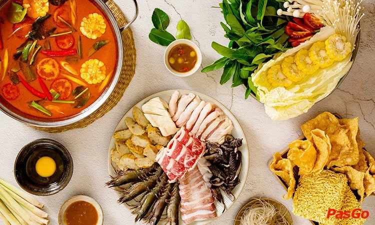 Set Lẩu Thái Koh Yam Đặc Biệt, Giá 580K1