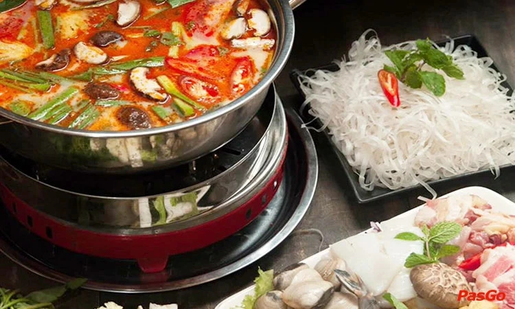 Suất Buffet Lẩu Thái T2-CN, Giá 269K5