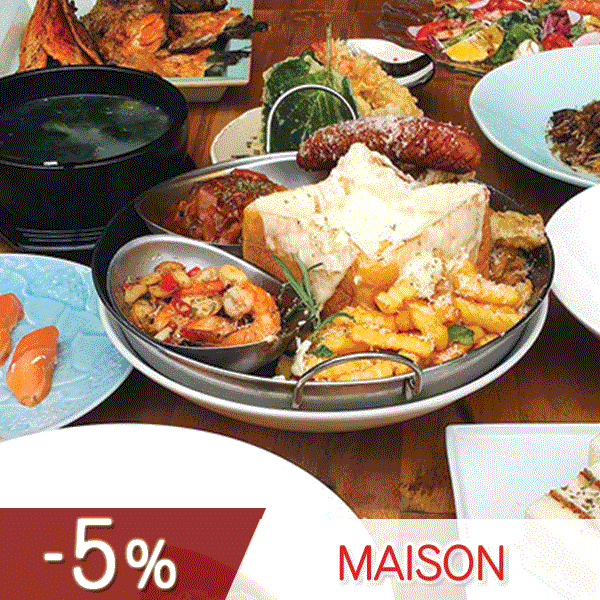 Maison - Gọi món Nhật Bản