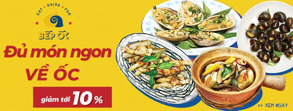 Bếp Ốc Sài Gòn - Đủ món ngon từ ốc