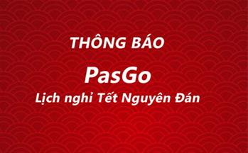 Thông báo LỊCH NGHỈ TẾT Nguyên Đán 2020 – PasGo