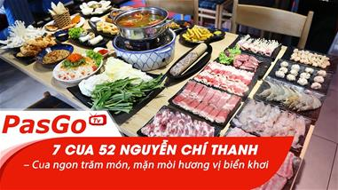 7 Cua 52 Nguyễn Chí Thanh – Cua ngon trăm món, mặn mòi hương vị biển khơi