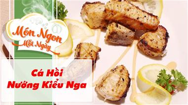 Cá Hồi Nướng Kiểu Nga