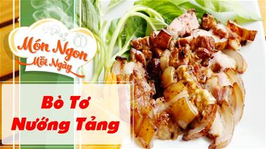 Đặc Sản Bò Tơ Nướng Tảng