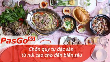 Đặc sản từ núi cao cho đến biển sâu
