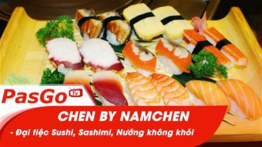 Đại tiệc Sushi, Sashimi, Nướng không khói