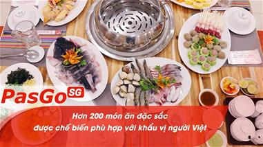 Khi hải sản, lẩu hơi, món ăn Á – Âu cùng góp mặt