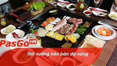 Nhìn tận mắt, thử tận miệng nướng bàn đá chuẩn Hàn