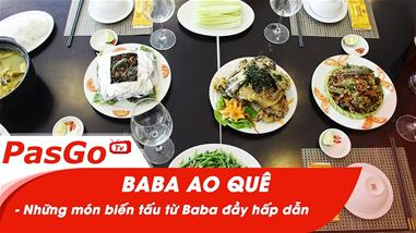 Những món biến tấu từ baba đầy hấp dẫn