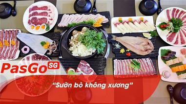 Sườn bò không xương – nguyên liệu Mỹ trở nên hoàn hảo với cách chế biến Nhật