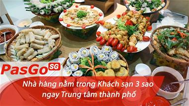 Tiệc buffet trưa ấn tượng tiêu chuẩn “3 sao”